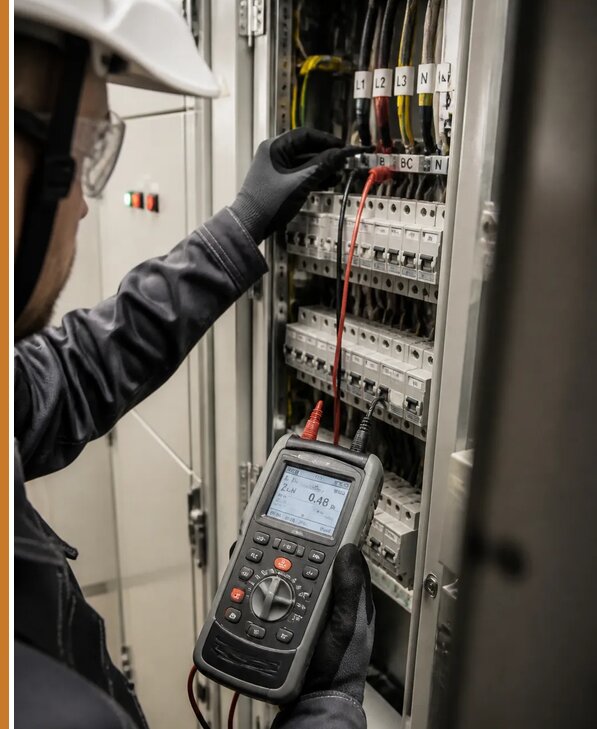 Измерение цепи фаза ноль в Дедовске от 1100 р. | Авеста ОТиПБ